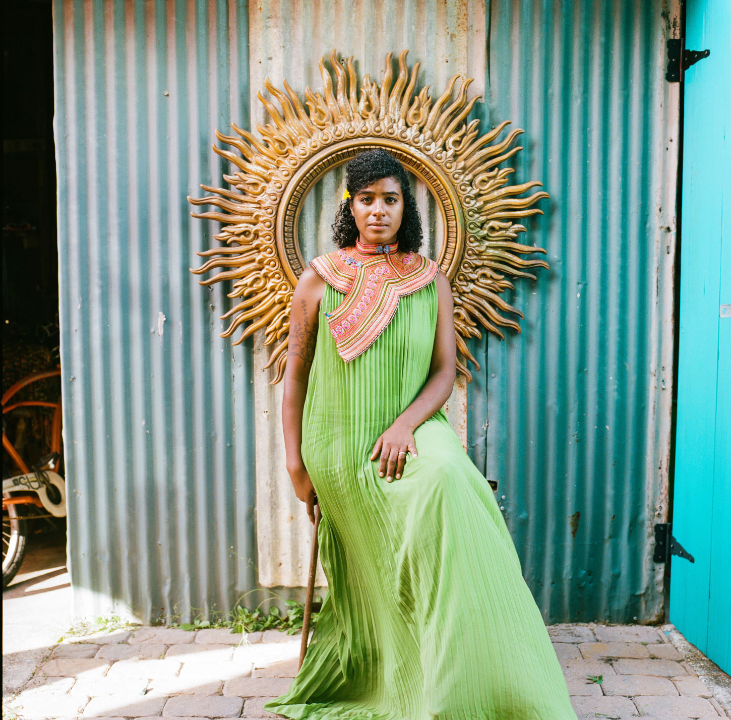 Leyla McCalla, green